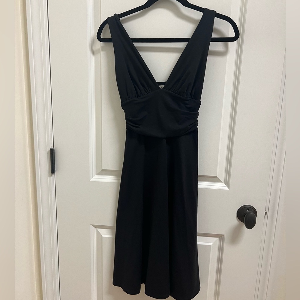 Black swing dress